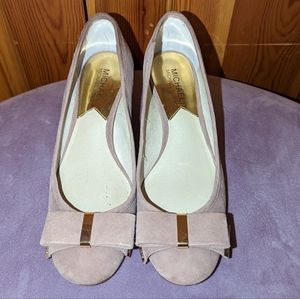 Michael Kors Blush/Rose mid Heels